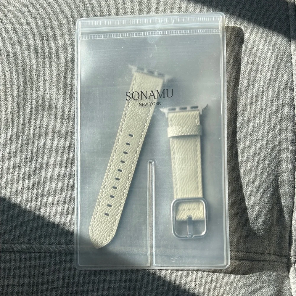 Cream Apple Watch Strap- brand new